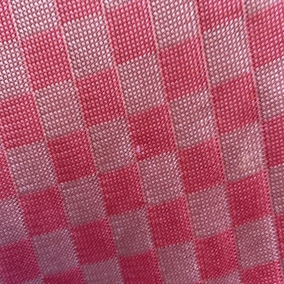 Calle del Mar Checkered Pink Cardigan Sz M - Picture 5 of 10